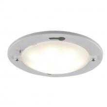 Trans Globe LED-K425 WH - 4"LED TEMP DISK-KEYLESS-WH